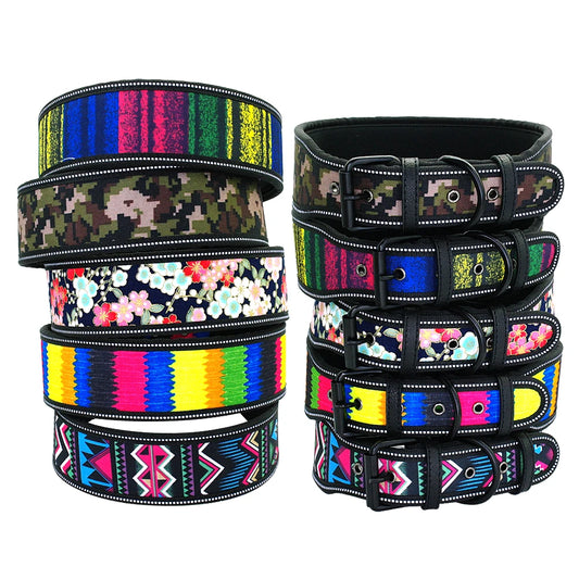 Reflective Puppy Big Dog Collar