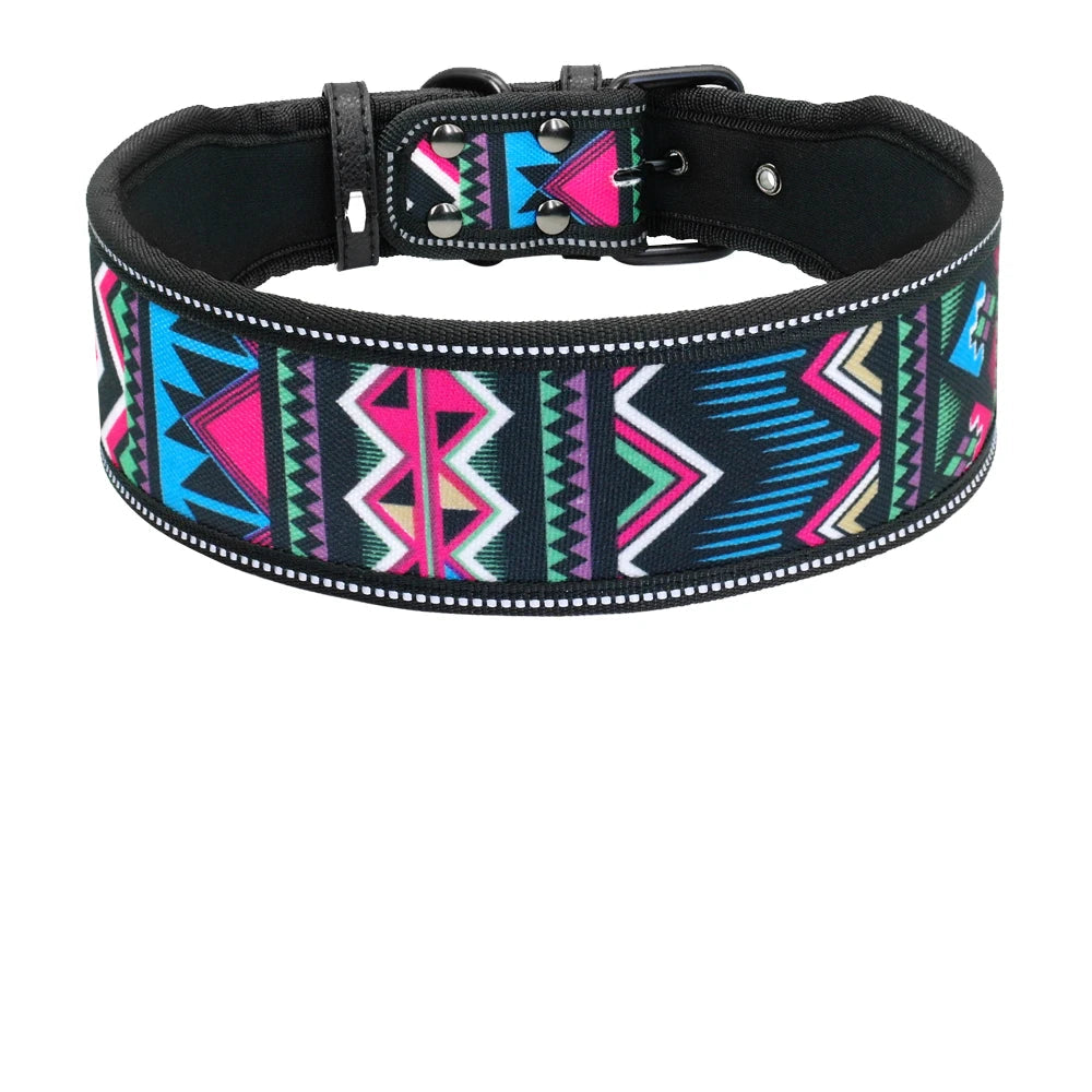 Reflective Puppy Big Dog Collar